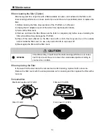 Preview for 14 page of Vessel Stat Clean F120S-E Instructions Manual