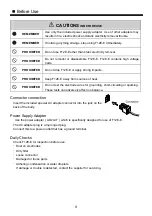 Предварительный просмотр 8 страницы Vessel STAT-CLEAN F12E-E Instruction Manual