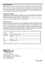 Предварительный просмотр 16 страницы Vessel STAT-CLEAN F12E-E Instruction Manual