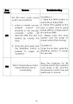 Preview for 21 page of Vesta Precision Chamber Vac Elite User Manual