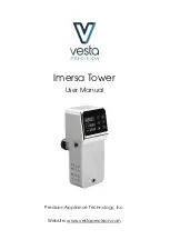 Vesta Precision Imersa Tower User Manual preview