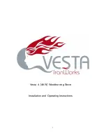 Vesta 4 Installation And Operating Instructions Manual предпросмотр