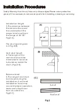 Предварительный просмотр 9 страницы Vesta Akron VRH-AKRON-30SS User Manual