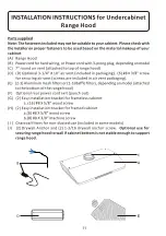 Предварительный просмотр 11 страницы Vesta Charlotte VRH-CHARLOTTE-30SS User Manual