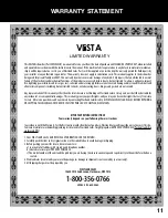 Preview for 13 page of Vesta DWV303 Installation Instructions And Use & Care Manual