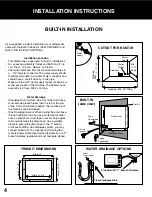 Preview for 6 page of Vesta DWV303DB Manual