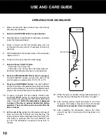 Preview for 12 page of Vesta DWV303DB Manual