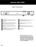 Предварительный просмотр 14 страницы Vesta DWV322CB Installation Instructions And Use & Care Manual