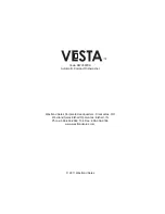 Предварительный просмотр 22 страницы Vesta DWV322CB Installation Instructions And Use & Care Manual