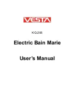 Vesta KG-205 User Manual предпросмотр