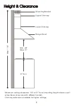 Preview for 8 page of Vesta Rome VRH-ROME-30SS User Manual