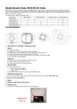 Vesta SD-29-SC-AC Series Quick Start Manual preview