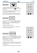 Preview for 14 page of Vesta VAC-09CH User And Installation Manual