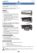 Preview for 29 page of Vesta VAC-09CH User And Installation Manual