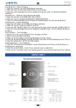 Preview for 98 page of Vesta VAC-09CH User And Installation Manual