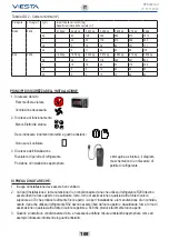 Preview for 169 page of Vesta VAC-09CH User And Installation Manual