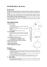 Предварительный просмотр 1 страницы Vesta WS-15ZBS Quick Start Manual