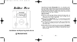 Preview for 12 page of Vestamatic Rolltec Pico Installation And Operating Instructions Manual