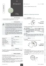 Предварительный просмотр 1 страницы Vestamatic VRS Luxsensor S Installation And Operating Instructions