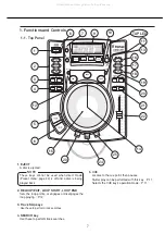 Предварительный просмотр 7 страницы Vestax CDX-05 Owner'S Manual