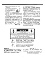 Предварительный просмотр 3 страницы Vestax CDX-25 Owner'S Manual