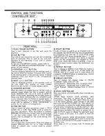 Предварительный просмотр 5 страницы Vestax CDX-25 Owner'S Manual