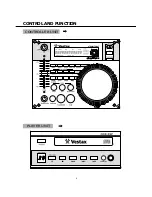 Предварительный просмотр 7 страницы Vestax CDX-35 Owner'S Manual