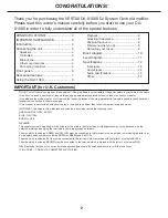 Preview for 2 page of Vestax DA-X1000 Owner'S Manual