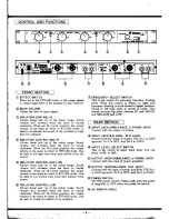 Preview for 4 page of Vestax DCR-1200 Pro Owner'S Manual