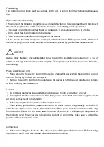 Preview for 3 page of Vestax DCR-2500F Owner'S Manual