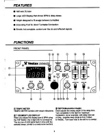 Предварительный просмотр 4 страницы Vestax DDG-X2 Owner'S Manual