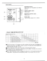 Предварительный просмотр 6 страницы Vestax DDG-X2 Owner'S Manual