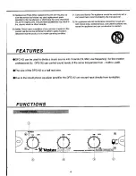 Предварительный просмотр 4 страницы Vestax DFG-X2 Owner'S Manual