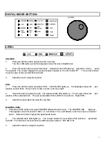 Предварительный просмотр 8 страницы Vestax HDR-V8 Operational Manual