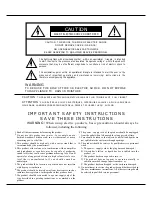 Preview for 3 page of Vestax Mixing Controller Owner'S Manual