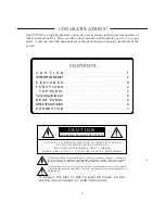 Предварительный просмотр 2 страницы Vestax PCV-003 Owner'S Manual