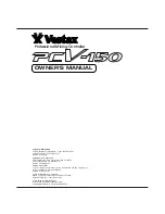 Предварительный просмотр 1 страницы Vestax PCV-150 Owner'S Manual