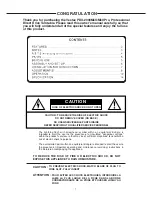 Preview for 2 page of Vestax PDX-2000Mk II Pro Owner'S Manual