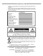 Preview for 2 page of Vestax PDX-d3S Owner'S Manual