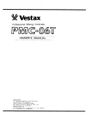 Vestax PMC-06Pro T User Manual preview