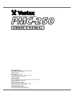 Vestax PMC 250 Owner'S Manual preview