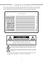 Предварительный просмотр 2 страницы Vestax PMC 500 Owner'S Manual