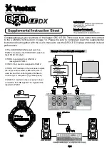 Предварительный просмотр 2 страницы Vestax QFO LE DX User Manual