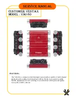 Vestax VAI-80 Service Manual preview