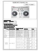 Vestax VCI-100MKII Service Manual preview