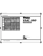 Preview for 1 page of Vestax VMC-180 Owner'S Manual