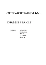 VESTEL 11AK19 Service Manual preview