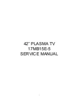 VESTEL 17MB15E-5 Service Manual preview