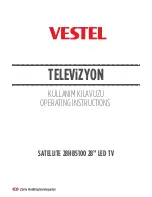 VESTEL 28HB5100 Operating Instructions Manual preview