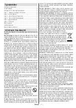 Preview for 2 page of VESTEL 32VH3025D Operating Instructions Manual